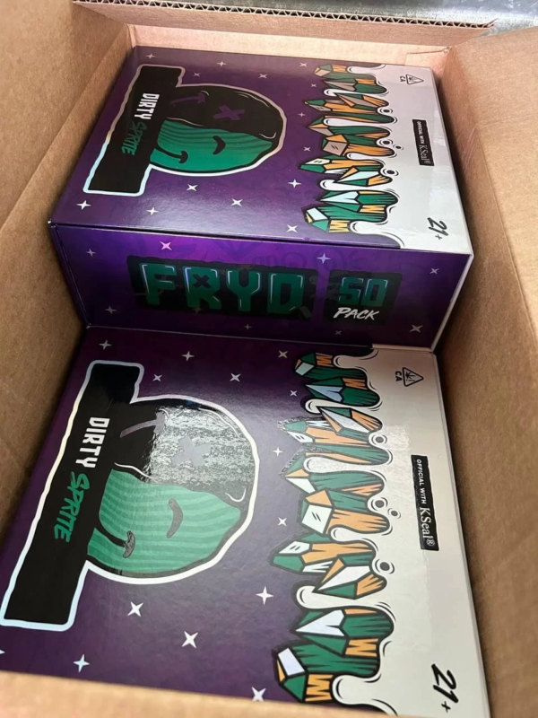 Dirty sprite fryd flavor is a newly released fryd flavor by Fryd bars it has a sprite like taste mixed with fryd extract juice.